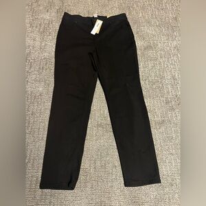 NWT Chico's size 1.5 short perfect stretch sateen jeggings jean basic black